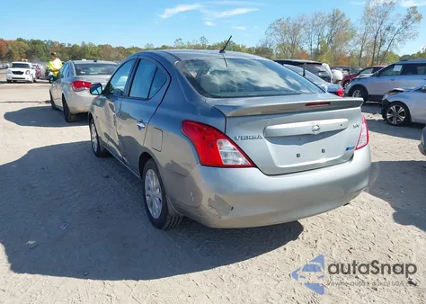2013 Nissan Versa 1.6 Sv из США, поврежденный, VIN 3N1CN7AP3DL892405